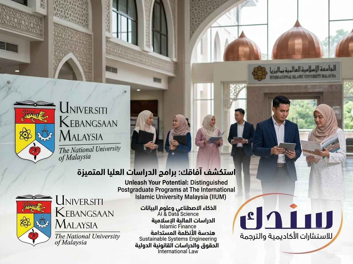برامج الدراسات العليا في الجامعة الماليزية الإسلامية